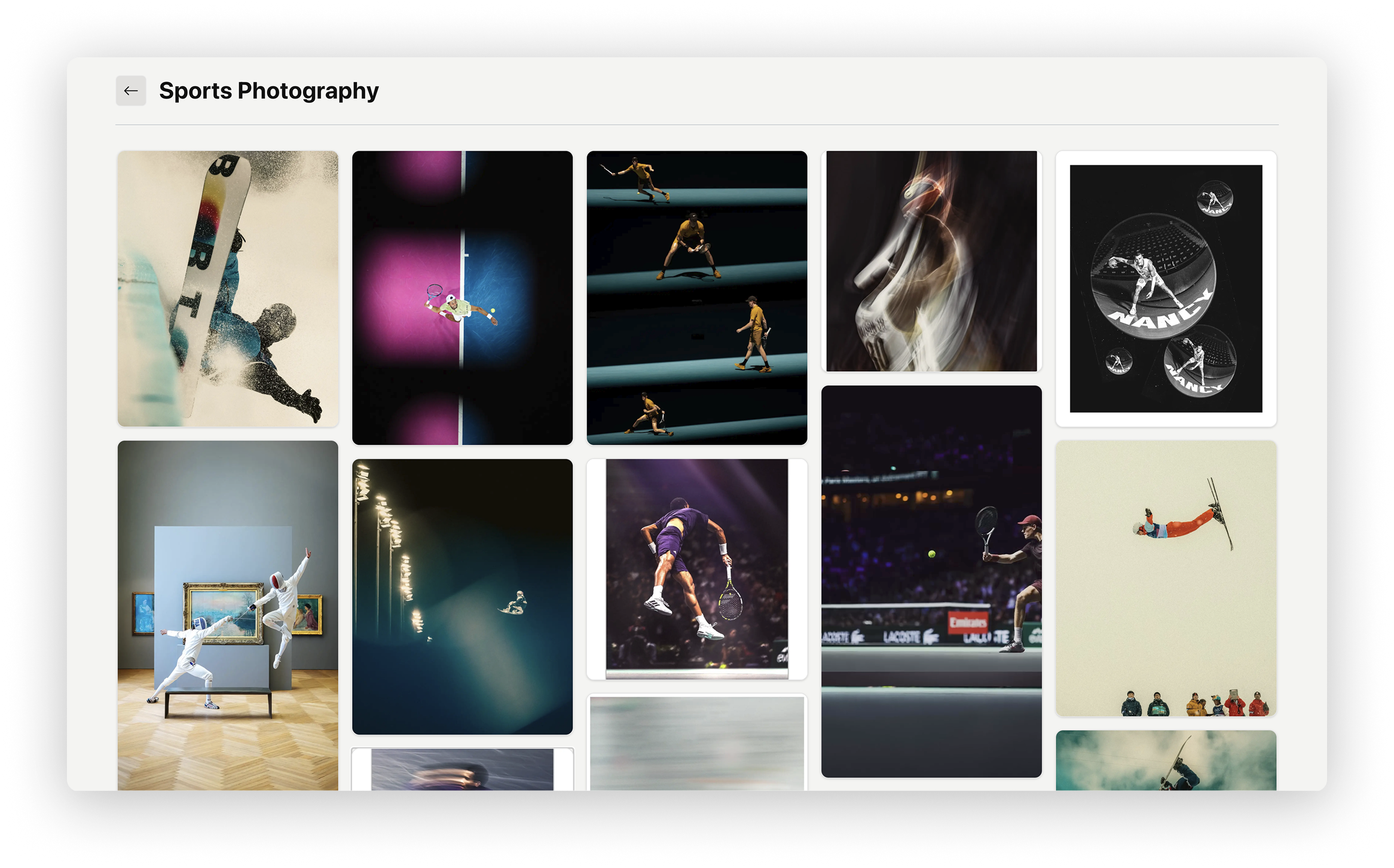 Sports Photography